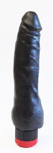 ВИБРАТОР РЕАЛИСТИК В ЛАМИНАТЕ L 175 мм D 40 мм, цвет черный арт. 410700