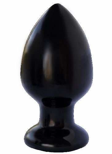 ПЛАГ-МАССАЖЕР ДЛЯ ПРОСТАТЫ BLACK MAGNUM 9 В ЛАМИНАТЕ L 130 мм, D 65 мм, цвет чёрный арт. 420900