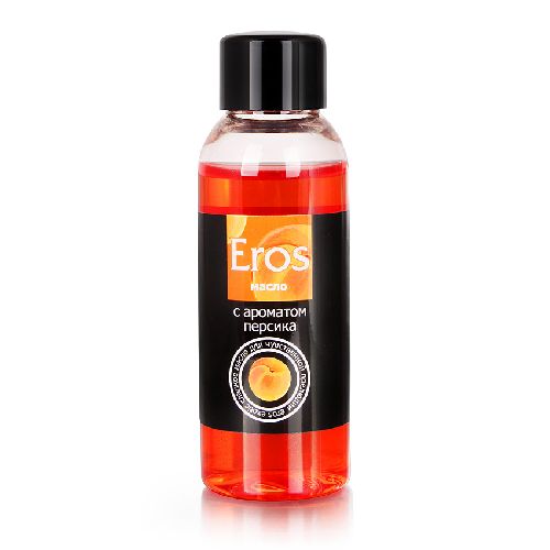 Масло массажное EROS EXOTIC (с ароматом персика)  флакон 50 мл арт. LB-13008